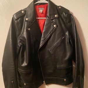 H&M leather biker jacket